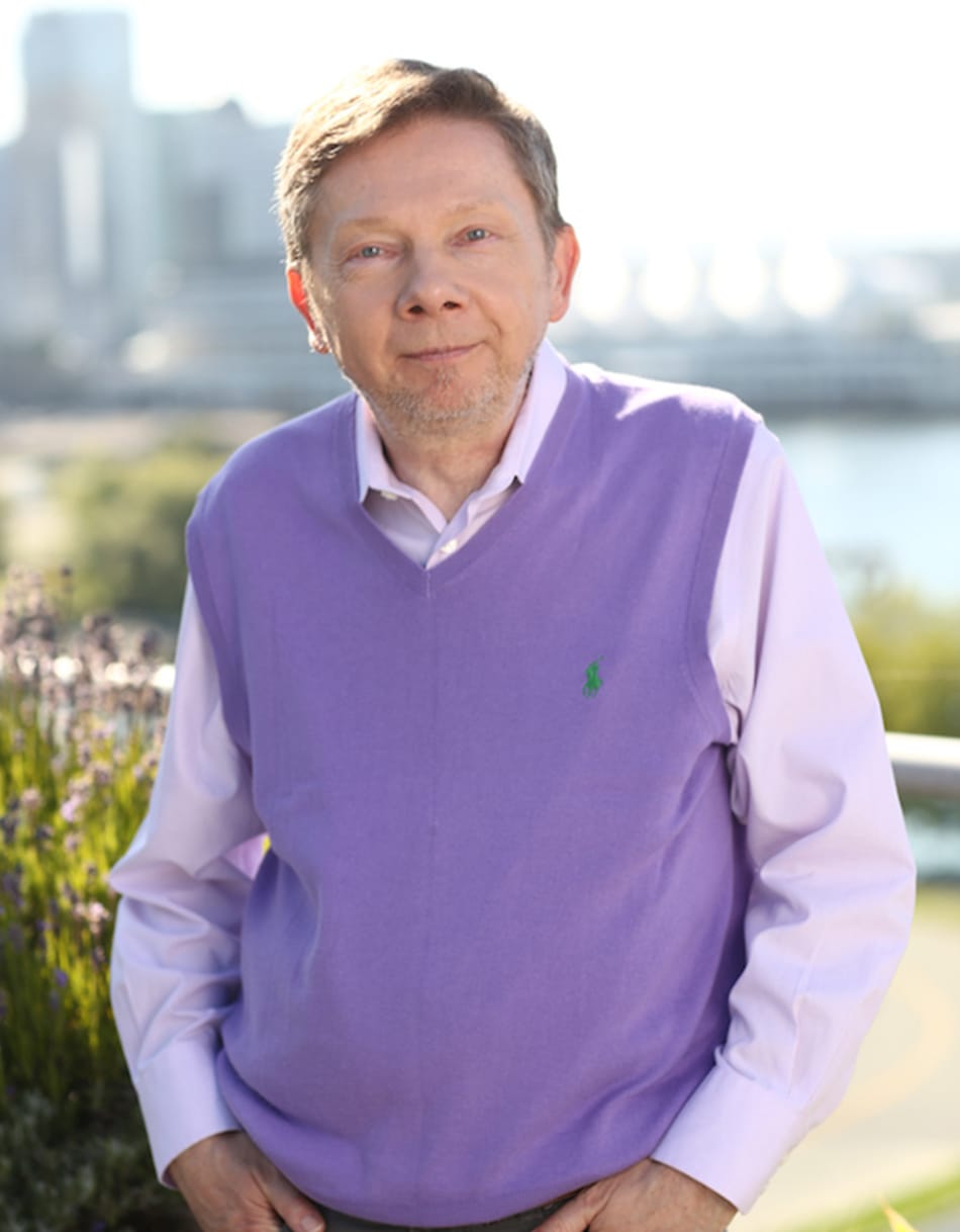 Picuture of Eckhart Tolle, author and spiritual teacher