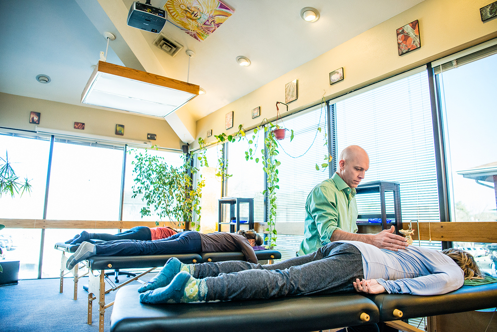 dr jay working on clients