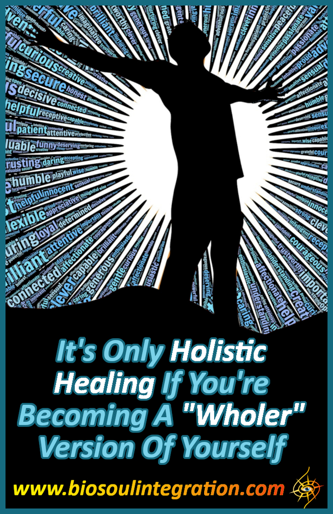 man spreading arms wide holistic healing