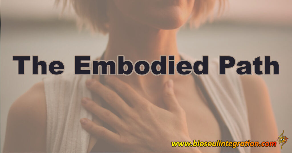 woman touching her chest