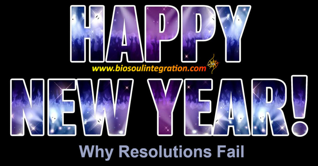 Happy New Years, why do new year's resolutions fail