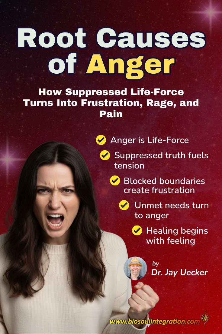 Anger Roots Root Causes of Anger: Why Suppressed Energy Hurts | BioSoul Integration ...