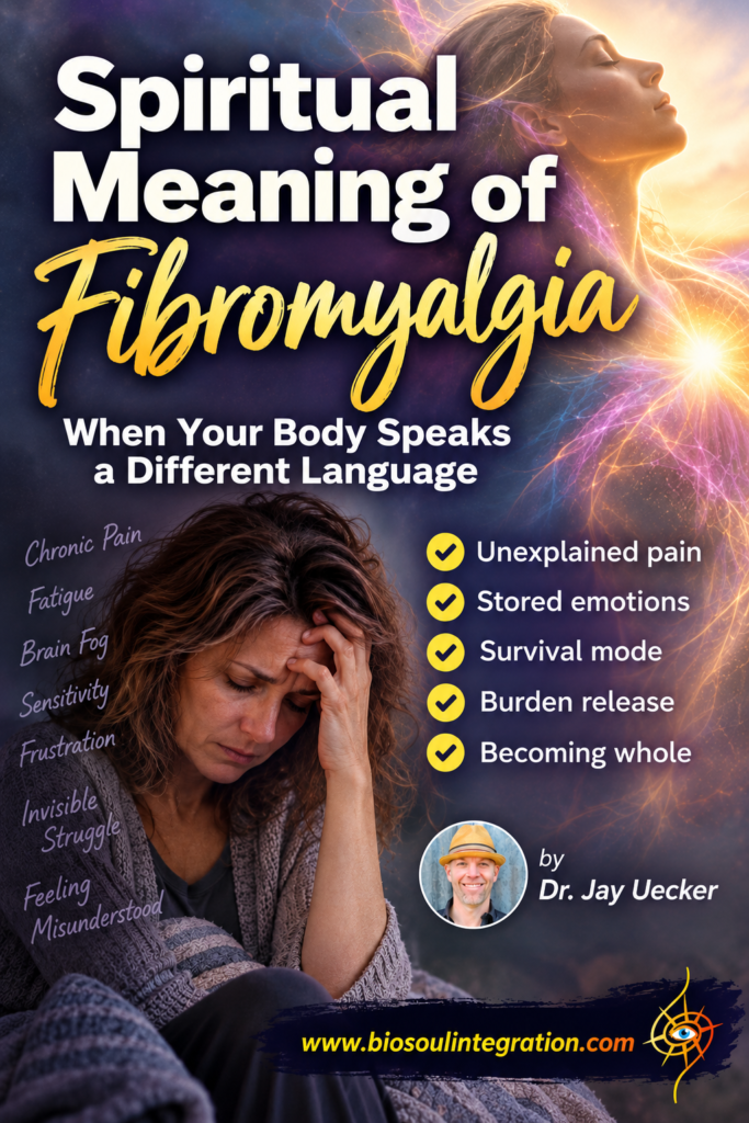 woman suffering from fibromyalgia transforms that pain into wisdom, spiritual